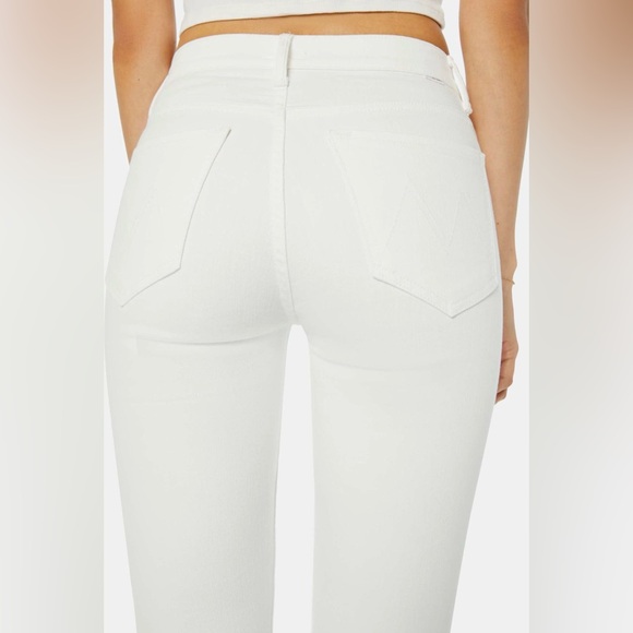 Mothers Hi-Waist Capri Jeans. Ladies 32 - Picture 4 of 16